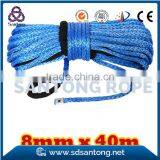 Blue Synthetic Winch Rope for 4*4 ATV Jeep thumbnail-4