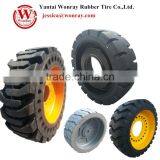 Cured on Solid Tyre 10-16.5 15x5 17.5-25 18.00-25 26.5-25 Etc. thumbnail-1