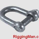 TRAWLING CHAIN SHACKLE WITH SQUARE HEAD SCREW PIN