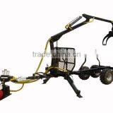 Timber Trailer With Crane thumbnail-6