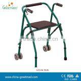 Adjustable Aluminium Folding Old People Walker for Elderly thumbnail-3
