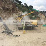 High Efficiency Hydraulic Mobile DTH Blasting Hole/anchor Drilling Rig thumbnail-2