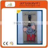 PVC Rubber Hands Off Luggage Tag thumbnail-1