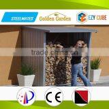 Family Usage Garden Metal Storage Shed Log Store of Outdoor thumbnail-1