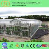 Cheap Polycarbonate Agricultural Greenhouse , Low Cost Tunnel Plastic Greenhouse for Sale thumbnail-1