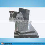 European Style Gravestone,granite Tombstone thumbnail-1