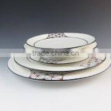 Ceramic Eco-friendly Durable Dinner Ware Type Dinner Set With Decal thumbnail-2