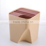 Wholesale Stock Small Order Coverable Classifying Garbage Can thumbnail-2