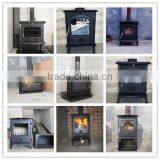 4.5KW Wood Stoves Type and Cast Iron Material Wood Burning Stove thumbnail-2