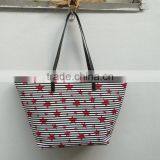 Fashion Canvas Bag With Star Pattern thumbnail-4