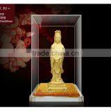 Hot Product 2014 24K Gold Plated Promotion Gift Buddha Statue in Display Box WS336-DF032 thumbnail-1