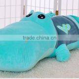 Cute Plush Toy Stuffed Animal Hippo Pillow Doll thumbnail-2
