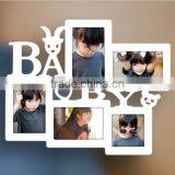 2015 New Design White Baby Wood Photo Frame Gift thumbnail-2