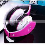 New Fashion Wireless Stereo Bluetooth Headphone With FM Radio and TF Card Slot thumbnail-2