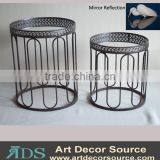 New Design Mirror Reflection Table, Flower Reflection Stand thumbnail-1