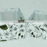 Eco-friendly Paper Fabric Basket. thumbnail-1