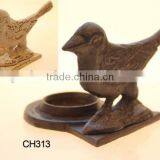 Decorative Casting Iron ,hollow Out Bird Candlestick, Candle Holder thumbnail-3
