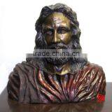 Head Sculpture Bronze Jesus Statues thumbnail-1