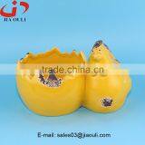 EASTER Decoration Outdoor Animal Flower Planter, Chicken Planter thumbnail-1