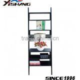 8 Tiers Portable Wood Book Shelf for Living Room thumbnail-2