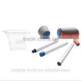 New Come Fabric Plastic Handle Paint Roller Brush Set thumbnail-2