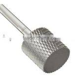 Bright Finish Diamond Cut Cylindrical Carbide Bur thumbnail-1