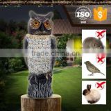 Reallike decor Plastic Bird Scare Owl Pest Repellent