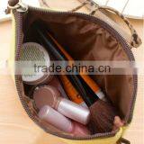 Elegant Beauty Canvas Makeup Pouch Cotton Cosmetic Case Recycled Handbags thumbnail-4