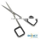 SEM0014 4-3/4'' Stain Polished Blades Square Handle Nose Hair Scissors thumbnail-4