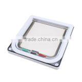 White 4-Way Magnetic Lockable Dog CAT Kitty Pet Safe Flap Door Small Medium 12lb thumbnail-1