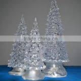 NEW LED 7 Color Height 9cm Changing Plastic Christmas Baubles Tree Night Light Lamp New Year Decoration Xmas Light Gift thumbnail-2