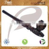 First-class Ebony Wooden Tobacco Pipe Handmade Wood Pipes Antique