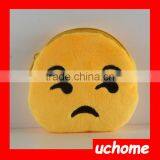 UCHOME Wholesale Portable Yellow Emoji Coin Purse With Whatsapp Emotion thumbnail-2