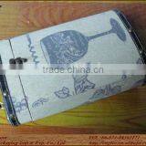 Large Antique Wooden Wine Bottle Holder thumbnail-4