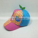 Fashion Kid /Children Baseball Cap And Cap Top Button With Grass thumbnail-2