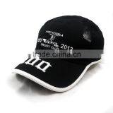 The Six Page Black Stitching Cap Custom All Kinds of Embroidery Three-dimensional Embroidery Logo thumbnail-2