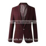 2016 Fasion Style 100% Cotton Fabric Causal Occsaion Men's Blazer thumbnail-2