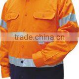hi Vis Work Shirt and Pant Color Combinations Button Front thumbnail-1