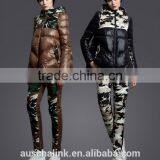European Style Women Camo Down Filled Winter Keep Warm Pants thumbnail-6