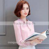 Made to Measure Beautiful Cotton Alim Fit Shirt for Office Women thumbnail-1