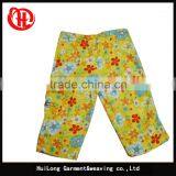 Wholesale Factory Lady Short Pants Printed Floral Stock Women Cheap Shorts thumbnail-5