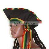 Rasta Pirate Hat thumbnail-2