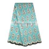 Bestway Nigerian Traditional Wedding Dress Organza Big Lace Fabric With Sequins thumbnail-6