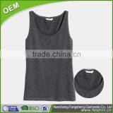 Custom Fashion Designer Comfortable Spandex Cotton Plain Mens Sports Singlets thumbnail-1