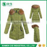 Fashion Style Warmful Winter Fur Collar Women Goose Down Coat thumbnail-2