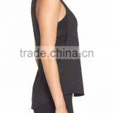 MGOO New Arrival Mesh Tank Tops For Women Wholesale New Design Fashion Sexy Tank Top Gym Wear thumbnail-4