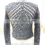 Womens v Neck Jumper Sweater Wholesale Fitness Apparel thumbnail-1