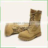 2016 Best Selling Comfortable Yellow Sand Leather Military Boot Tactical Boots thumbnail-4