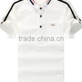 wholesale custom striped polo shirt short sleeve custom clothing custom striped polo shirt