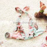 S31348W Wholesale Beautiful Printed Kids Swimwear for Girls thumbnail-3
